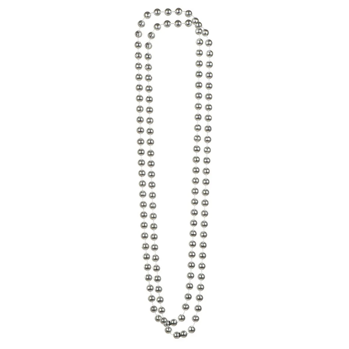 Pärlhalsband, silver 46 cm