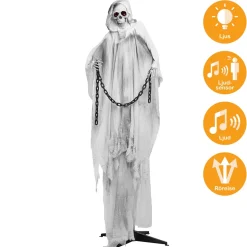 Prop animerad, chained ghost 190 cm