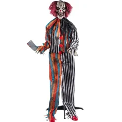 Prop animerad, clown butcher 175 cm