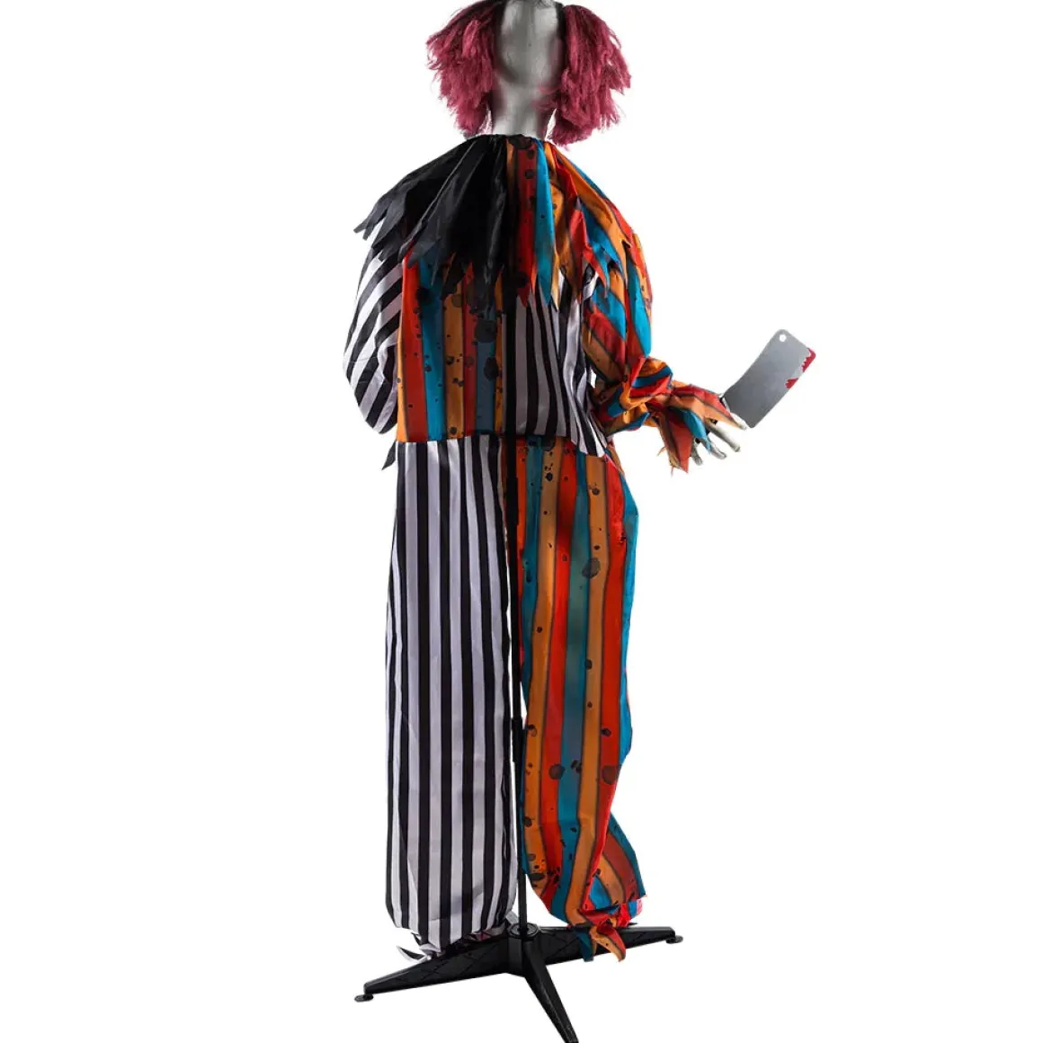 Prop animerad, clown butcher 175 cm