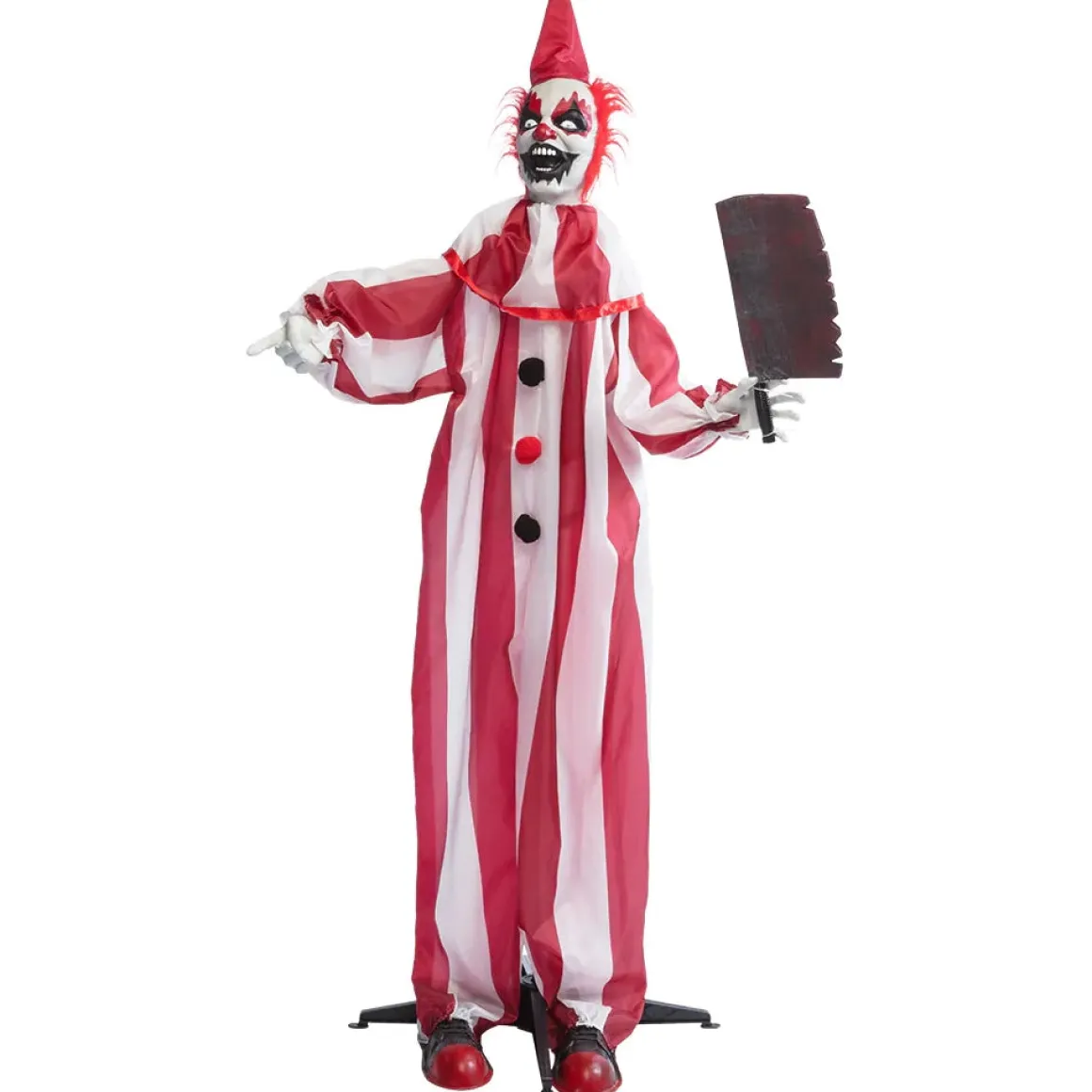 Prop animerad, clown chuckles 170 cm