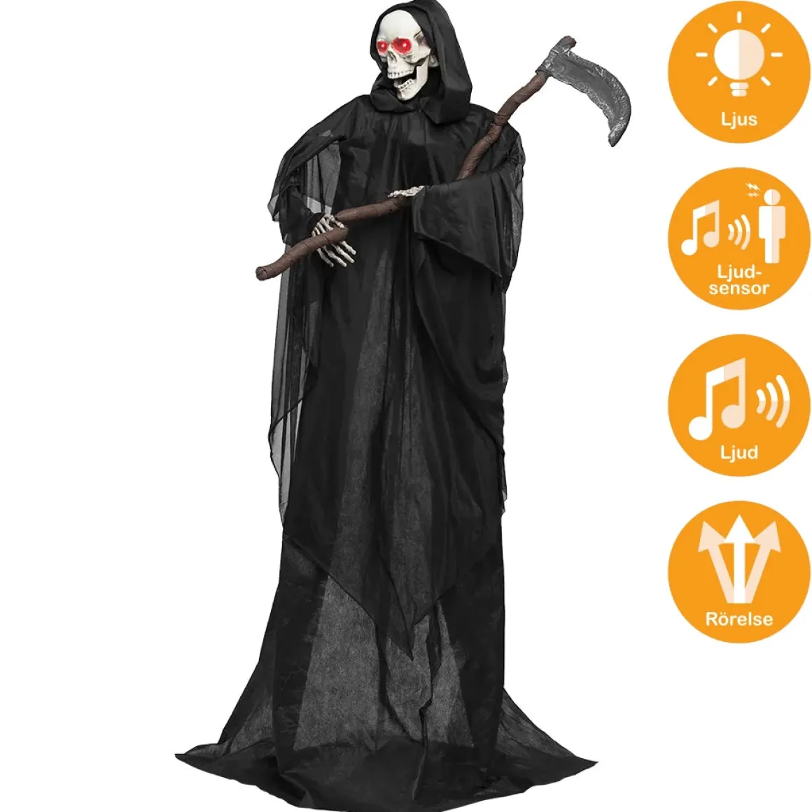 Prop animerad, cutting reaper 183 cm