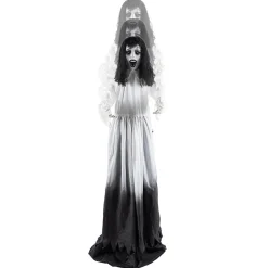 Prop animerad, ghost widow pop-up 185-225 cm
