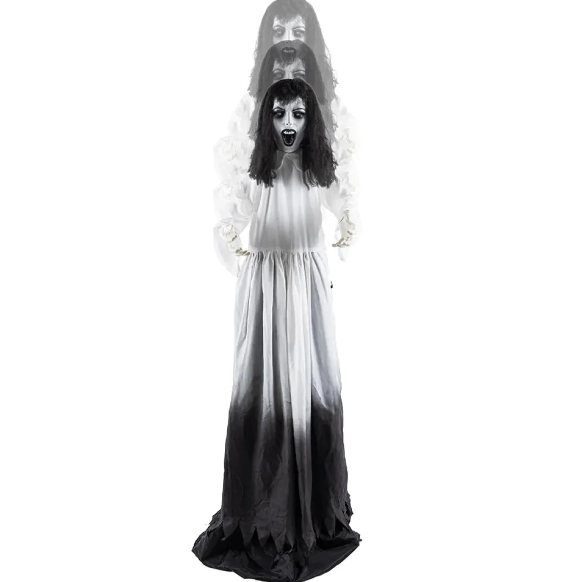 Prop animerad, ghost widow pop-up 185-225 cm