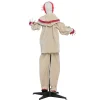 Prop animerad, scary clown 153 cm
