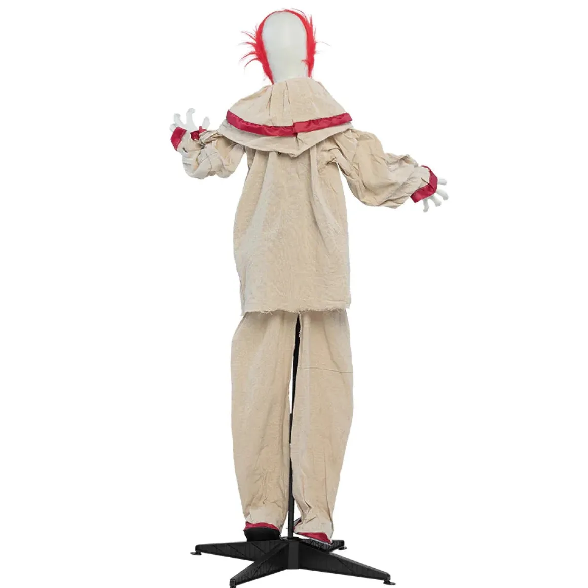 Prop animerad, scary clown 153 cm