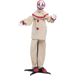 Prop animerad, scary clown 153 cm