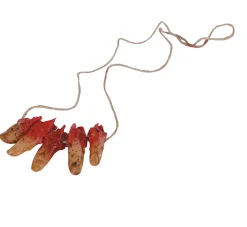 Prop, avskurna fingrar halsband