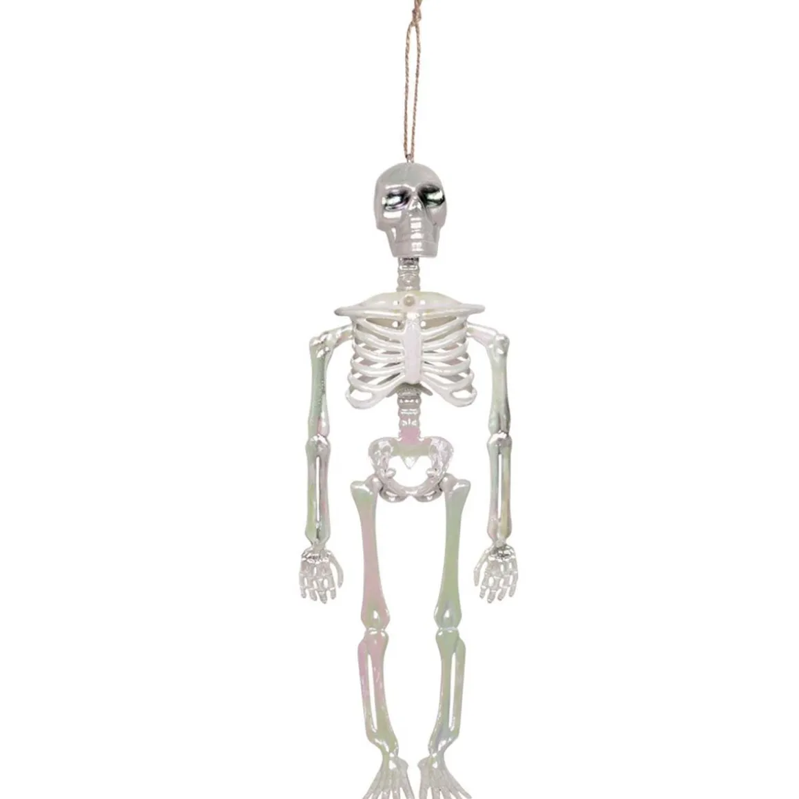 Prop, hängande skelett pärlemor 30 cm