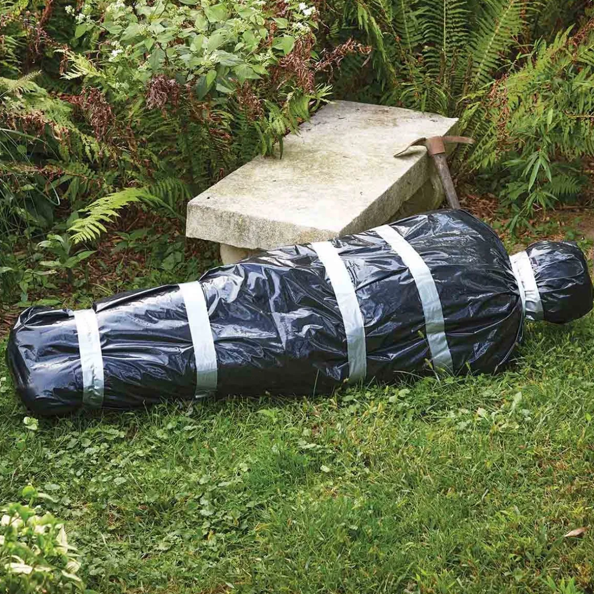 Prop, kropp i sopsäck