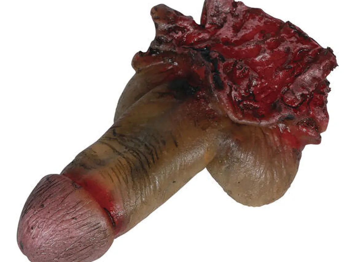 Prop, köttdisk amputerad penis 12 cm