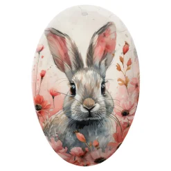 Påskägg, bunny in poppies 35 cm