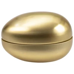 Påskägg, guld 15 cm