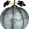 Pumpa, metallic silver 16 cm