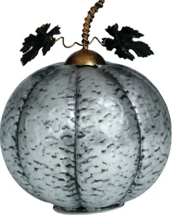 Pumpa, metallic silver 16 cm