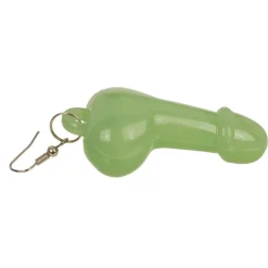 Örhängen, penis glow in the dark 1-par
