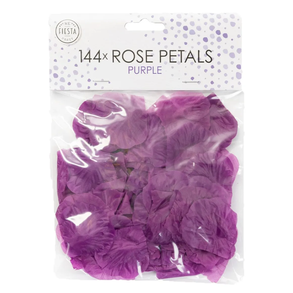 Rosenblad, mörklila 144 st