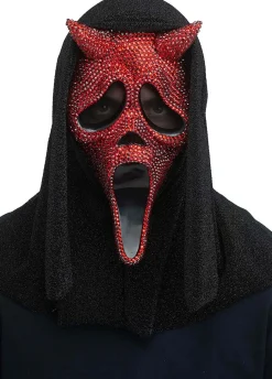Scream mask, devil bling