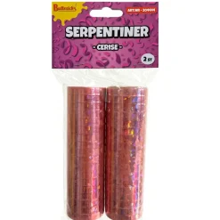 Serpentiner, cerise 2 st