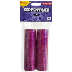 Serpentiner, lila 2 st