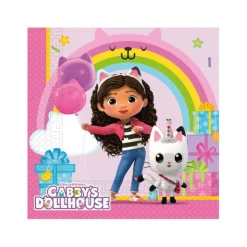Servetter, Gabby's Dollhouse 33x33 cm 20 st