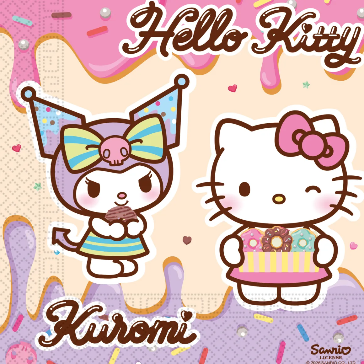 Servetter, Hello Kitty 33x33 cm 20 st