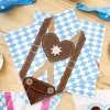 Servetter, oktoberfest Bayern Lightblue 20 st