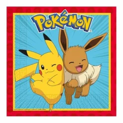 Servetter, Pokémon 33x33 cm 20 st