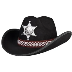 Sheriffhatt, barn svart