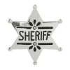 Sheriffstjärna, metall