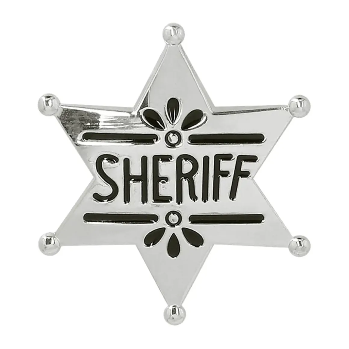Sheriffstjärna, metall