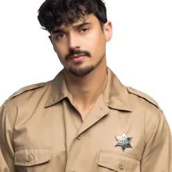 Sheriffstjärna, metall