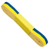 Sidenband, blå/gula 5mx10mm