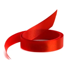 Sidenband, röd 20mm x 3m