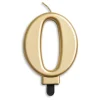 Sifferljus, 0 guld metallic
