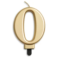 Sifferljus, 0 guld metallic