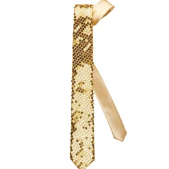 Slips, guld paljetter