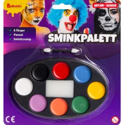 Sminkpalett, 8 färger