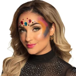 Sminkset, glitter & stenar