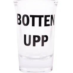Snapsglas, botten upp