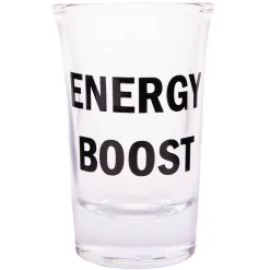 Snapsglas, energy boost