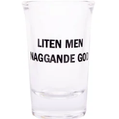 Snapsglas, liten men naggande god