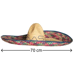 Sombrero, natur 70 cm