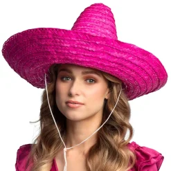Sombrero, rosa 49 cm