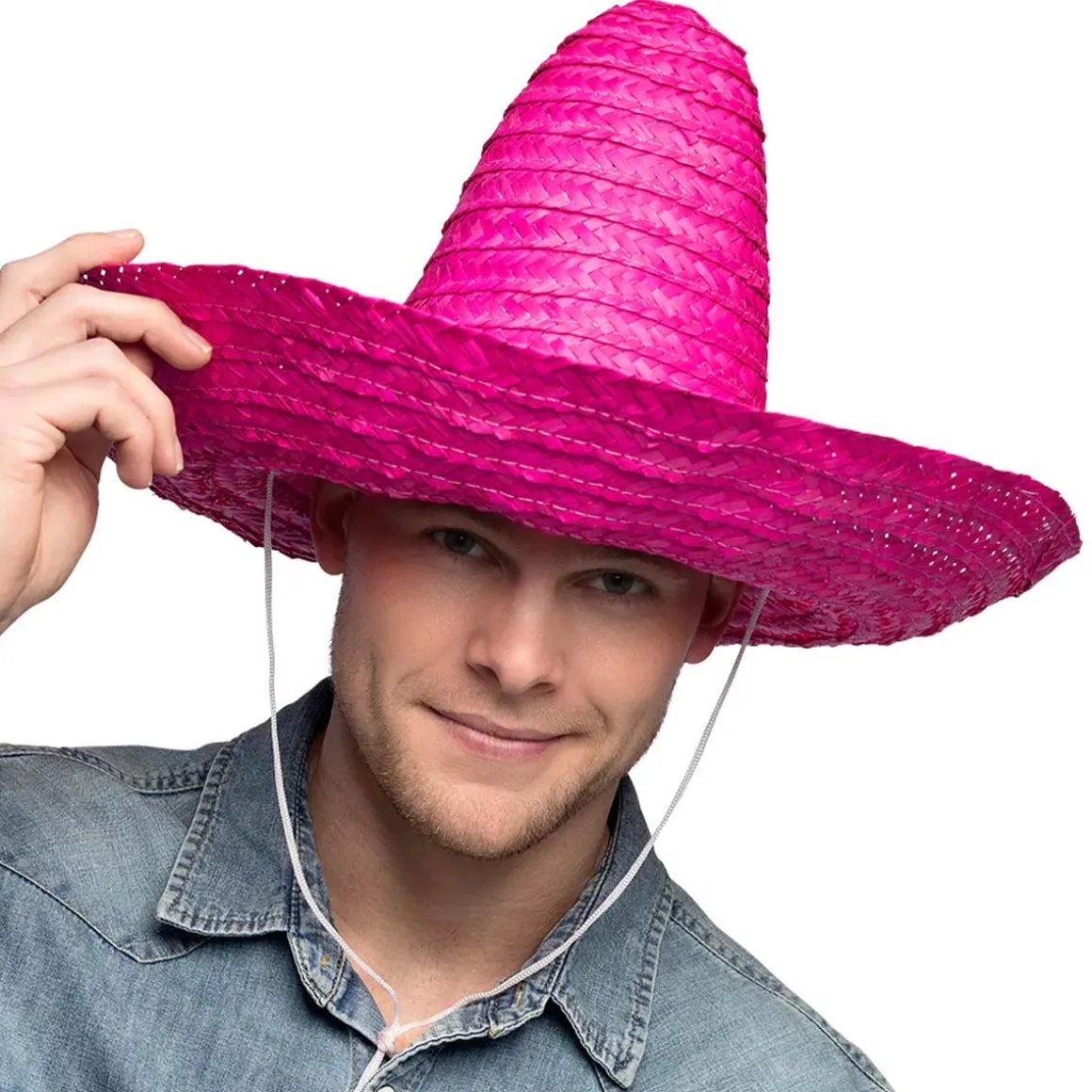 Sombrero, rosa 49 cm
