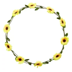 Sommarkrans, gula blommor
