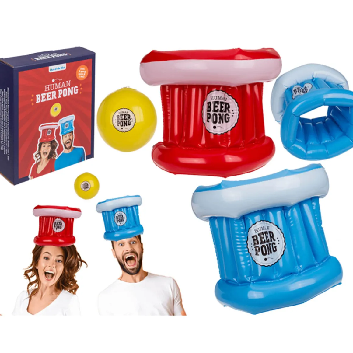 Spel, human beer pong