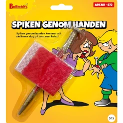 Spiken genom handen
