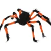 Spindel, hårig orange & svart 75 cm