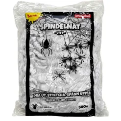 Spindelnät, vit 500 g